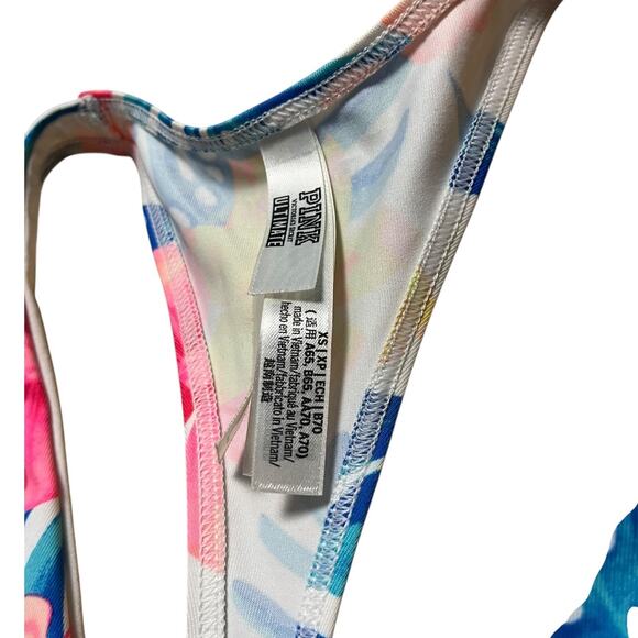 Pink Ultimate Floral Sports Bra - Picture 3 of 3